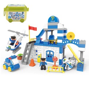 City Police Building Toy for wholesale